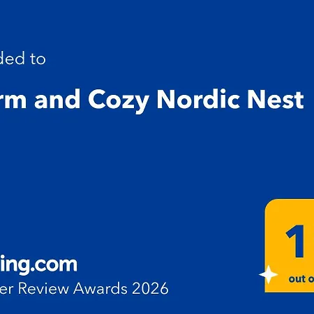 Warm And Cozy Nordic Nest Apartmán *