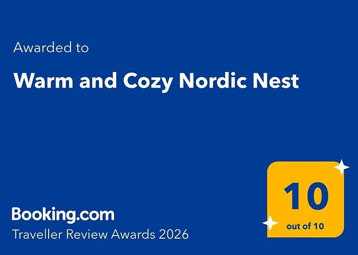 Warm And Cozy Nordic Nest 아파트 *